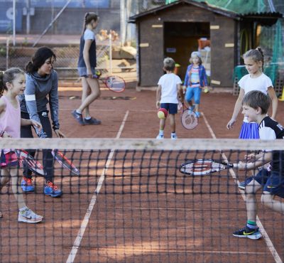 Tennisschule FITT, Kids Academy. (Yoshiko Kusano)